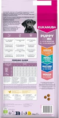 Eukanuba Puppy Large kip hondenvoer 2 x 15 kg