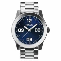 Nixon CORPORAL SS Zilverkleurig Heren horloge - thumbnail