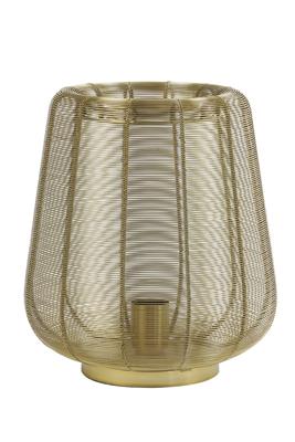 Light & Living Tafellamp 'Adeta' 29cm, goud