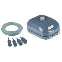 Luchtpomp aquarium met 4 uitgangen 600 liter - thumbnail