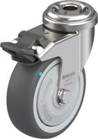 Blickle LRXA-PATH 75KFD-FI Zwenkwiel met rem Wieldiameter: 75 mm Draagvermogen (max.): 75 kg 1 stuk(s) - thumbnail