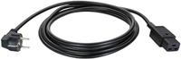 Bachmann 351.184 Aansluitkabel Stroom Zwart 2.00 m - thumbnail