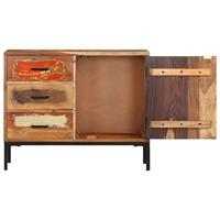 Dressoir 88x30x73 cm massief gerecycled hout - thumbnail