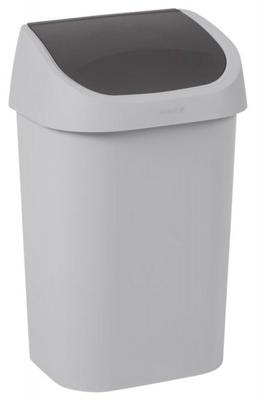 Curver Mistral afvalbak swing 25 liter soft grey Curver Mistral afvalbak swing 25 liter soft grey