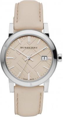 Horlogeband Burberry BU9107 / BU9118 Leder Nude 18mm Horlogeband Burberry BU9107 / BU9118 Leder Nude 18mm
