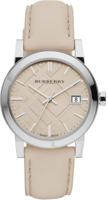 Horlogeband Burberry BU9107 / BU9118 Leder Nude 18mm - thumbnail