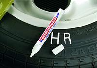 Permanente markeerstift Edding E-8050 Tyre Marker Wit (10 Stuks) - thumbnail