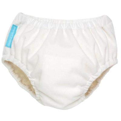 Charlie Banana 2-in-1 Zwemluier en Oefenbroekje- White Maat S