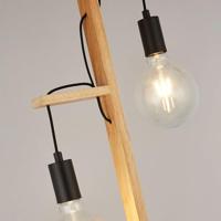 Searchlight Vloerlamp houtWoody - EU95041-2BR - thumbnail