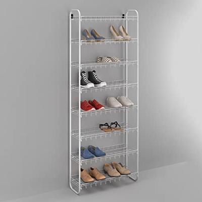 Metaltex shoe schoenenrek 8 etages 64x23x165 cm wit Metaltex shoe schoenenrek 8 etages 64x23x165 cm wit
