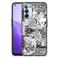Telefoonhoesje OPPO Reno5 5G | Find X3 Lite Skulls Angel - thumbnail