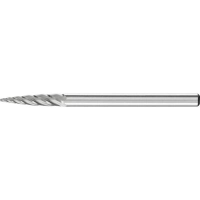 PFERD TOOLS 21222663 Freesstift Spitsboog Lengte 43 mm Afmeting, Ø 3 mm Werklengte 13 mm Schachtdiameter 3 mm