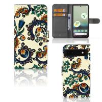 Wallet Case Google Pixel 6A Barok Flower - thumbnail