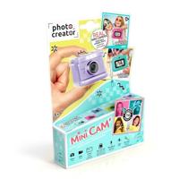 Canal Toys – Photo Creator – Mini Cam' digitale camera en video – vintage – met sleutelhanger en 1 GB SD-kaart inbegrepen – CLK 063, paars - thumbnail