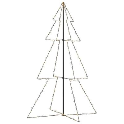 Kegelkerstboom 240 LED's binnen en buiten 118x150 cm Kegelkerstboom 240 LED's binnen en buiten 118x150 cm