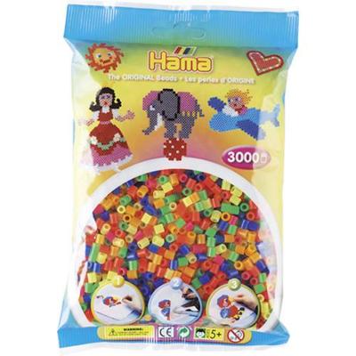 Hama strijkkralenmix - neon (201-51), 3000st.