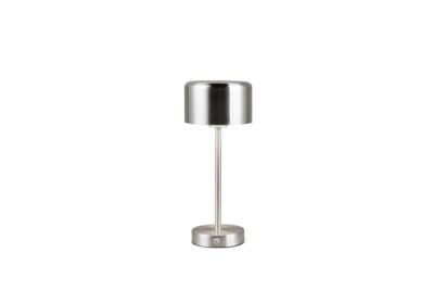 Trio Oplaadbare tafellampJeff mat nikkel - R59151107
