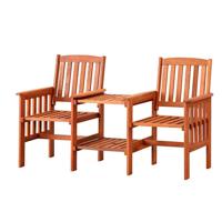 Memphis Loveseater houten tuinbank - thumbnail