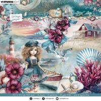 Studio Light • tide of hope collage paper pad backgrounds & elements - thumbnail