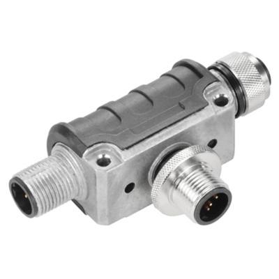Weidmüller 1057940000 Sensor/actuator verdeler en adapter M12 Aantal polen (sensoren): 5 Adapter, Y-vorm 1 stuk(s)
