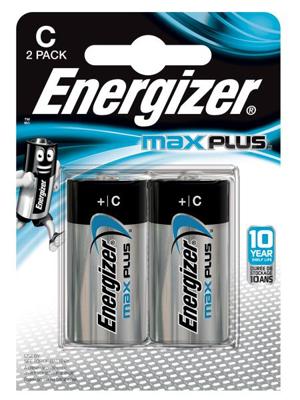 Energizer Max Plus C batterij (baby) Alkaline 1.5 V 2 stuk(s)