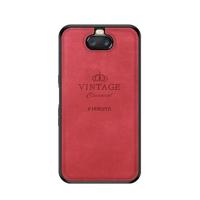 PINWUYO schokbestendige waterdichte volledige dekking TPU + PU doek + anti-shock katoen beschermhoes voor Sony Xperia 10/Xperia XA3 (rood) - thumbnail