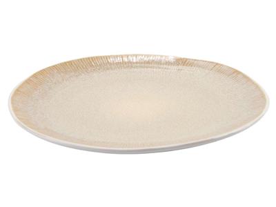 Cookinglife Dinerborden Nola Sand ø 27 cm - 6 Stuks