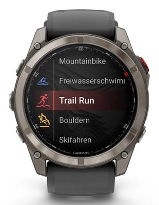 Garmin fēnix 8 Pro 3,56 cm (1.4") AMOLED 51 mm Digitaal 454 x 454 Pixels Touchscreen Grafiet, Titanium Wifi GPS