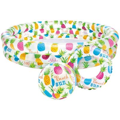 Intex fruitprint zwembad 132x28 Set