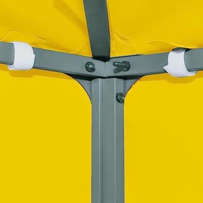 VidaXL Prieeldak 2-laags 310 g/m² 3x3 m geel VidaXL Prieeldak 2-laags 310 g/m² 3x3 m geel