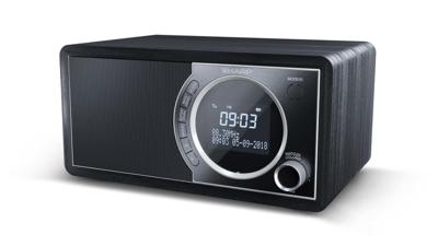 Sharp DR-450 Radio DAB+, DAB, FM Bluetooth Zwart