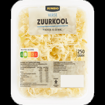 Jumbo Verse Zuurkool 250 g