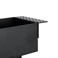 QAZQA Set van 6 inbouwspots zwart GU10 70mm 2-lichts trimless - Oneon - thumbnail