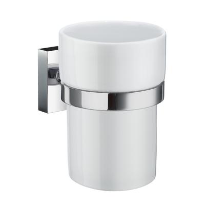 Bekerhouder Smedbo House Porselein met Chroom Bekerhouder Smedbo House Porselein met Chroom