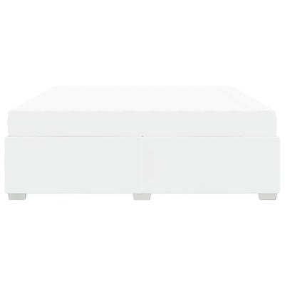 Bedframe Wit 200 x 200 cm Kunstleer