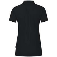 JAKO C6321D Polo Organic Stretch Dames - Zwart - 34 - thumbnail