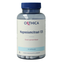 Orthica Magnesiumcitraat-125 Capsules - thumbnail