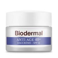 Biodermal Anti Age 40+ Dagcrème met hyaluronzuur en vitamine C - met SPF15 - thumbnail