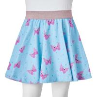 Kinderrokje vlinderprint 92 blauw - thumbnail