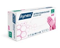Handschoen hynex nitril s roze 3.5gr 100 stuks - thumbnail