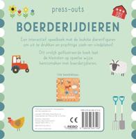 Rebo Publishers Kartonboek press-outs - boerderijdieren - thumbnail