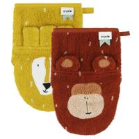 Trixie Baby set washandjes Mr. Lion - Mr. Monkey - thumbnail