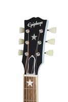 Epiphone Modern Collection J-180 LS Frost Blue elektrisch-akoestische westerngitaar met koffer - thumbnail