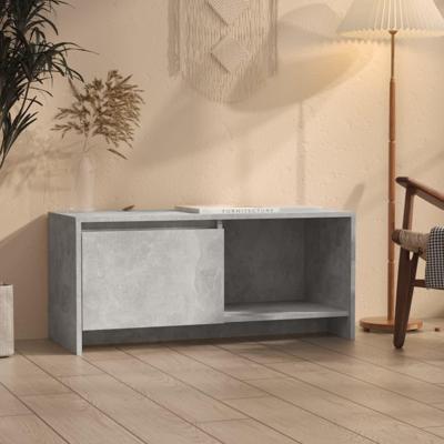 Tv-meubel 90x35x40 cm spaanplaat betongrijs Tv-meubel 90x35x40 cm spaanplaat betongrijs