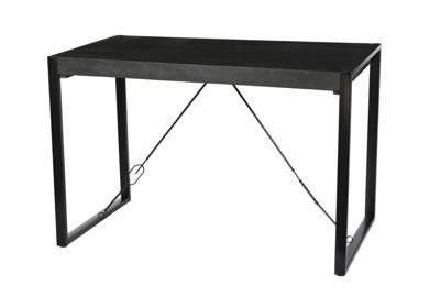 Livingfurn Bartafel 'Norris' Mangohout en staal, 140 x 80cm Livingfurn Bartafel 'Norris' Mangohout en staal, 140 x 80cm