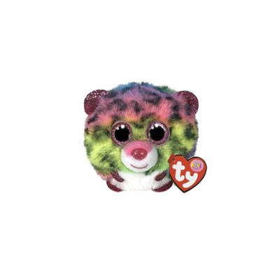 TY Puffies Knuffelbal Luipaard Dotty 10 cm