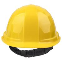 Wolfcraft Veiligheidshelm | Geel | 1 stuk - 4966000 - thumbnail
