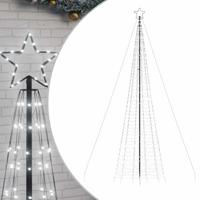 LED-kerstboom met spikes 1534 LEDs 500 cm koud wit - thumbnail