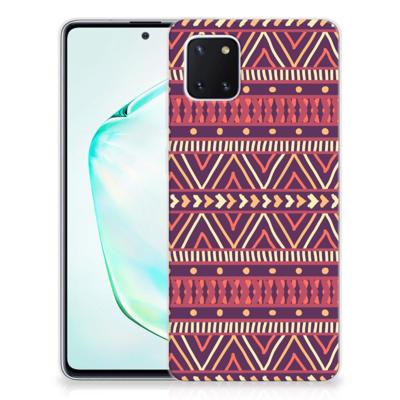 Samsung Galaxy Note 10 Lite | TPU bumper | Aztec Paars