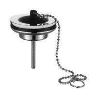 Bekersifon BWS 5/4 33 cm Met Plug en Ketting - thumbnail